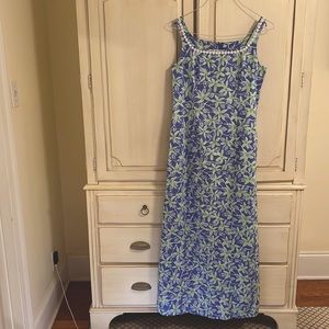 Lilly Pulitzer long dress size 8